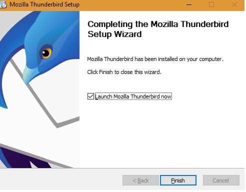 Lanzamiento de Mozilla Thunderbird