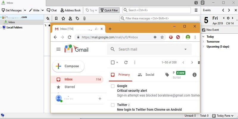 Set Up Gmail In Thunderbird Featured