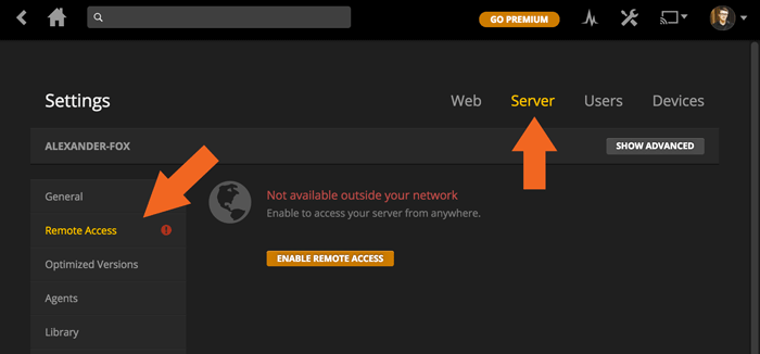 plex-server-remote-access-off