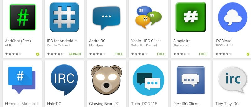 5 Great IRC Clients for Android