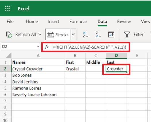 3 formas de dividir celdas en Microsoft Excel Last