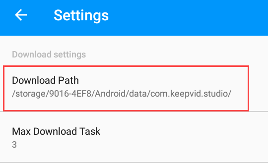 Keepvid-android-download-path-changed