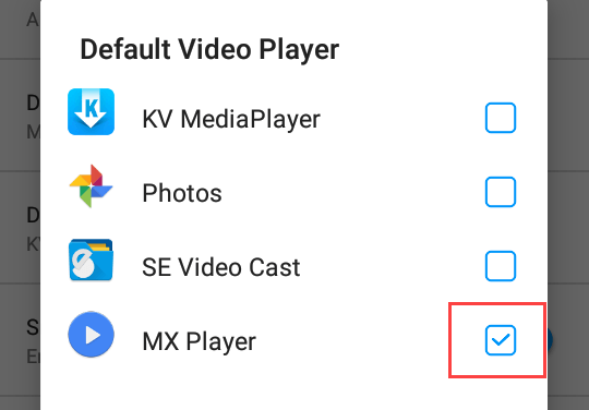 Keepvid-Android-seleccionar-reproductor multimedia