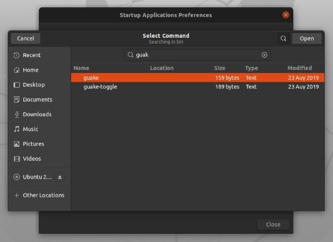 Administrar el inicio de Ubuntu Agregar programa de inicio