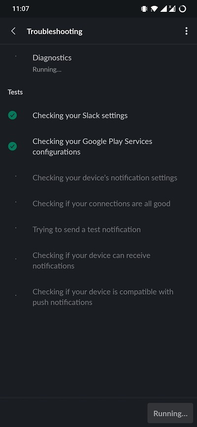 Las notificaciones de Slack no funcionan Solución de problemas