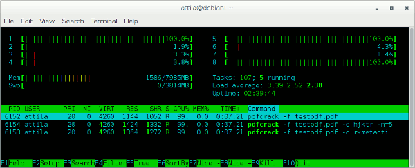 pdfcrack-multi-htop