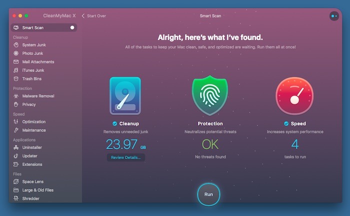 Cleanmymacx Smartscan 2