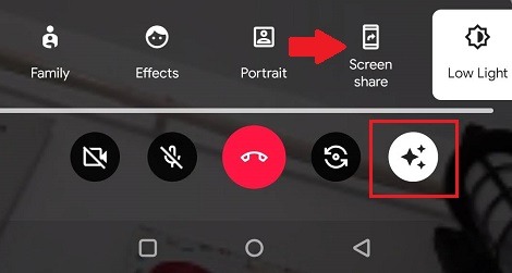 Cómo activar la opción Compartir pantalla de Google Duo