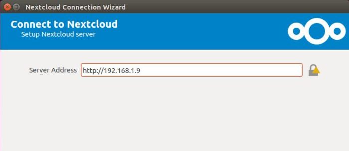 nextcloud-dirección-ip