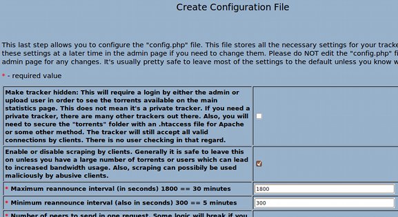 configuración del rastreador de remaches