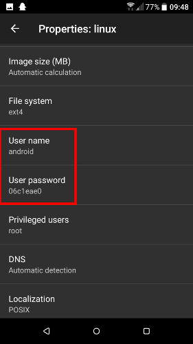 install-linux-deploy-android-nombre-de-usuario-contraseña
