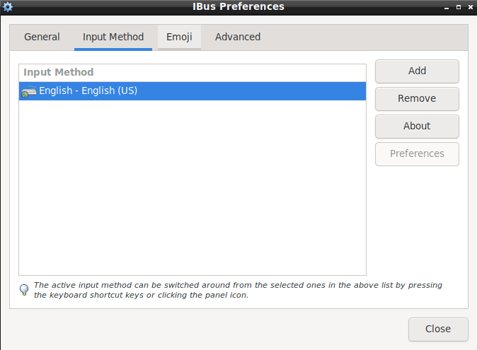 Disposición del teclado 21 Configuración del teclado Lxde