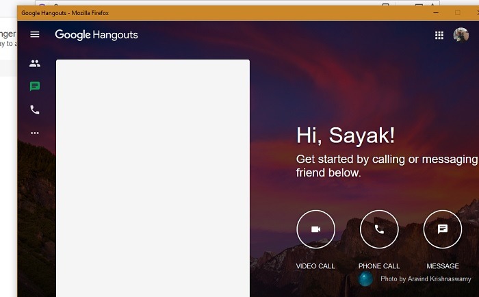 Extensiones sociales de Firefox Hangouts de Google 1