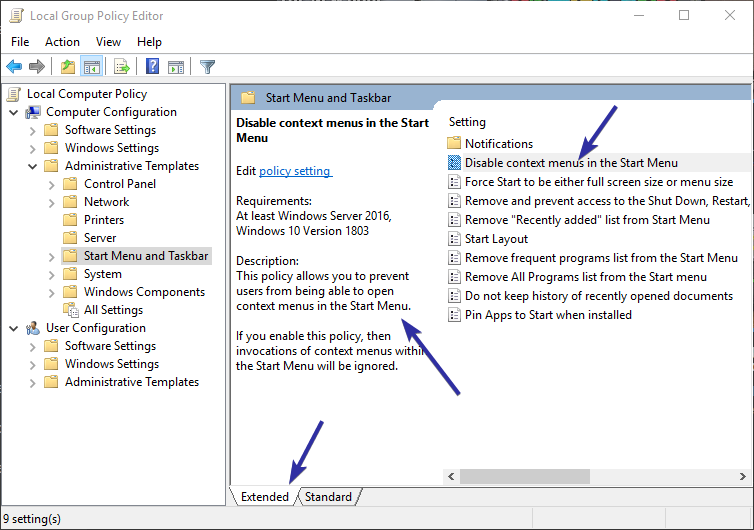 win10-group-policy-categories-and-policies