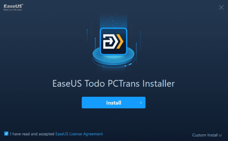 Mover programas de Windows Pctrans Install