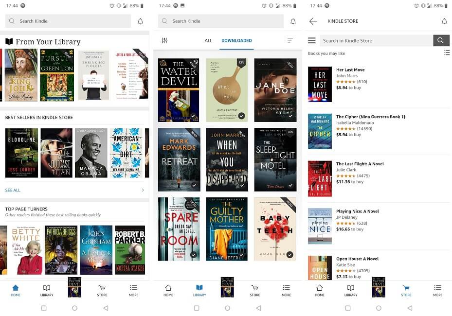 Las mejores aplicaciones Uso sin conexión Kindle