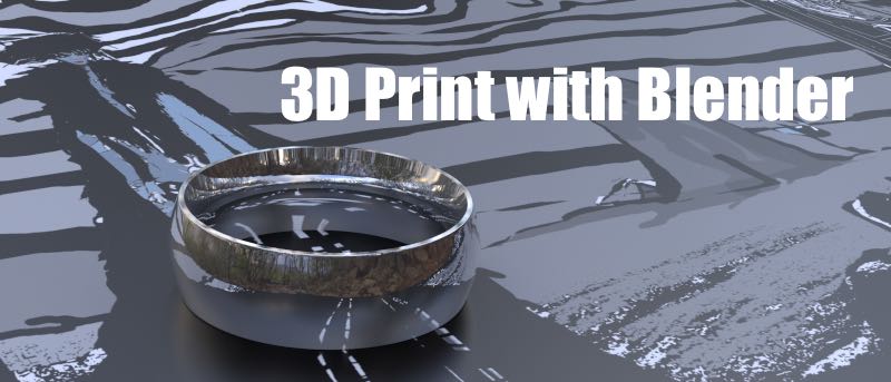 Building a Custom Ring in Blender for 3D Printing