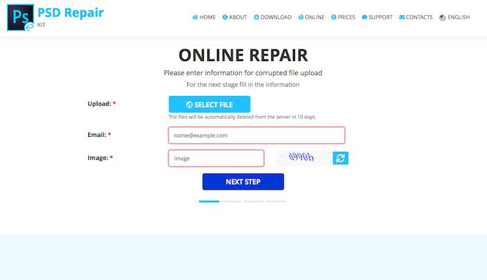 psd-reparacion-online