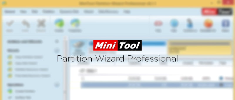 MiniTool Partition Wizard, edición profesional