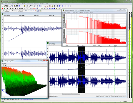 Edición de audio - wavosaur