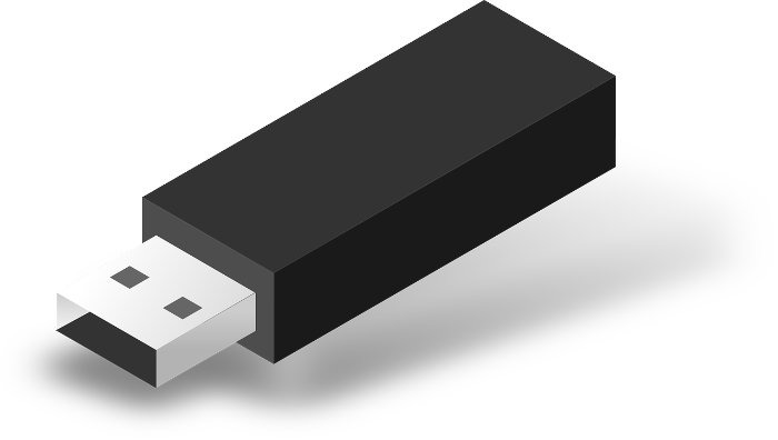 Memoria USB gorda Ntfs