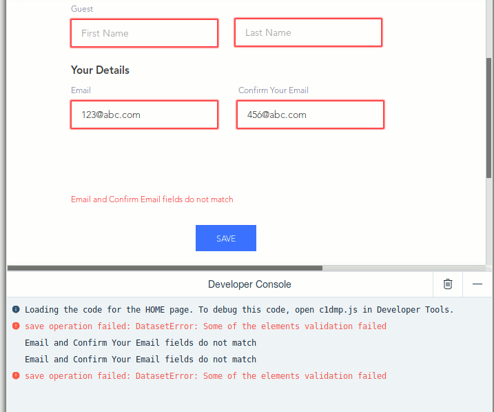 wix-code-javascript-validación