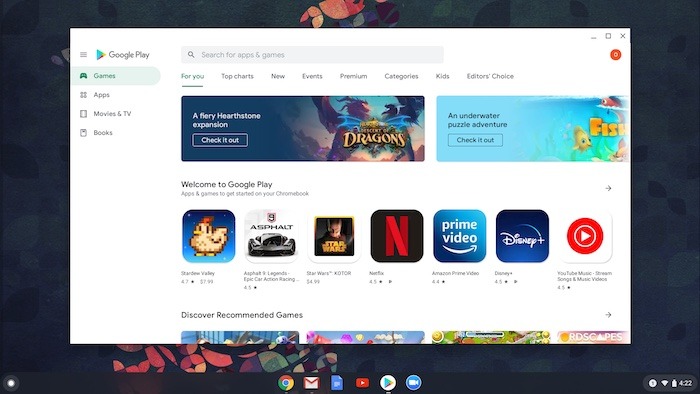 Utilice Zoom Chromebook Play Store