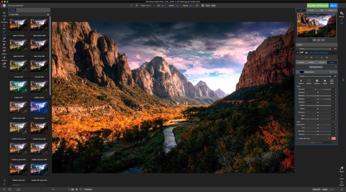 Reemplazo gratuito y barato de Lightroom On1 Photo Raw