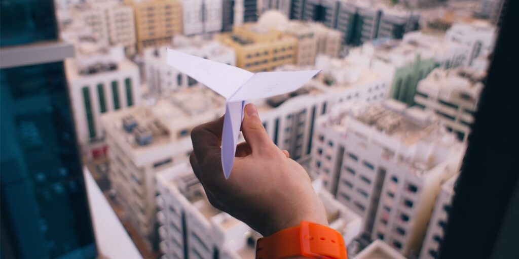 Paper Plane Telegram