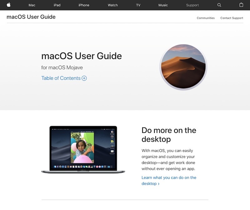 Aprenda Macos antes de comprar Sitio web de Apple