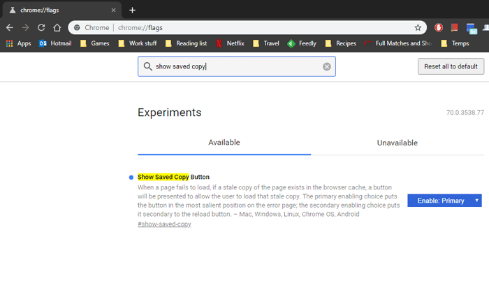 habilitar-modo-fuera-de-google-chrome-mostrar-copia-guardada