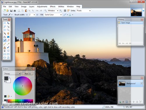 editor de fotos-paintnet