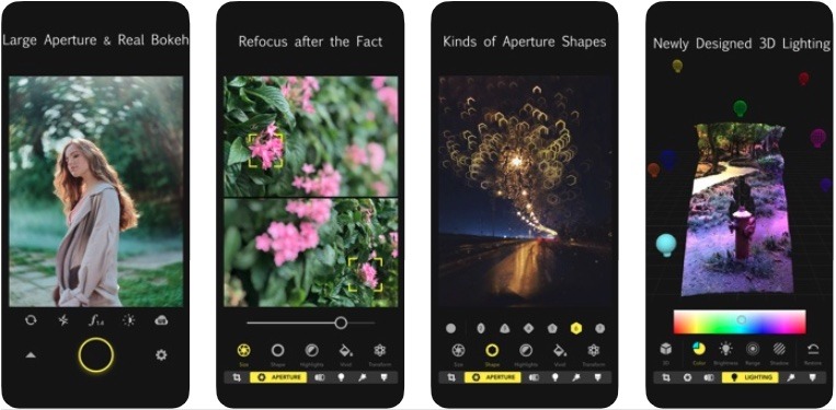 Las mejores aplicaciones de cámara para Iphone Focos