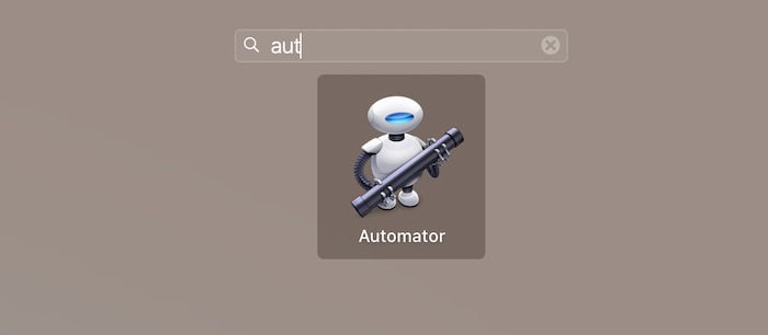 Cómo usar el Launchpad de Mac Automator