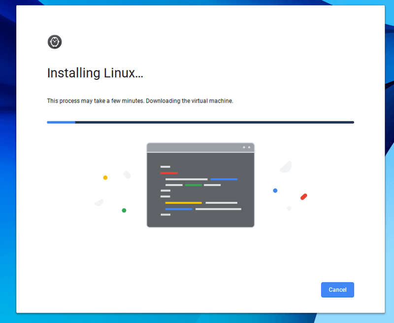 Instalación beta de Chromeos Linux 800