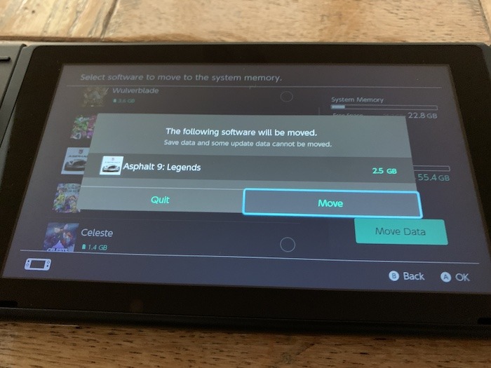 Nintendo Switch Microsd Transferencia Mover Juegos