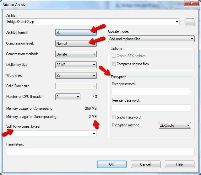 Opción 7zip-file-manager-archive