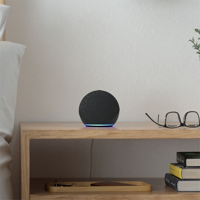 Soluciones Problemas comunes de Amazon Echo Dot Mesita de noche