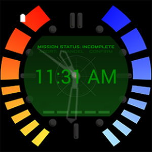 AndroidWearWatchFaces-Secret-Agent