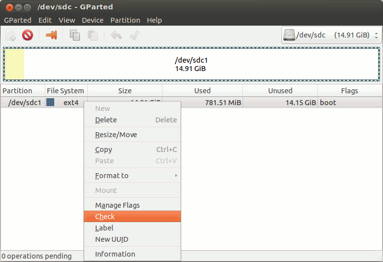 fsck-gparted-check-sistema de archivos