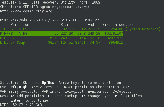 testdisk-selectpartition