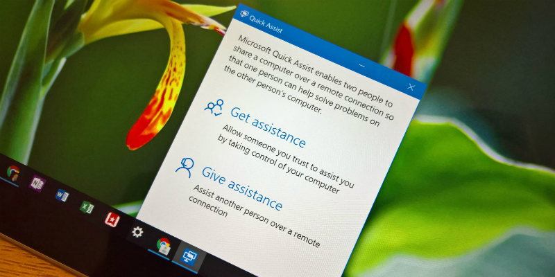 Solucionar problemas de forma remota en una PC con Windows 10 con Quick Assist