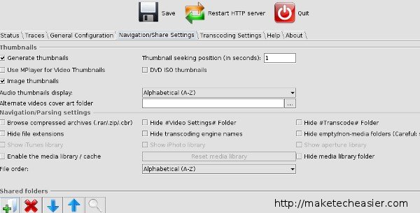 configuración de SPM