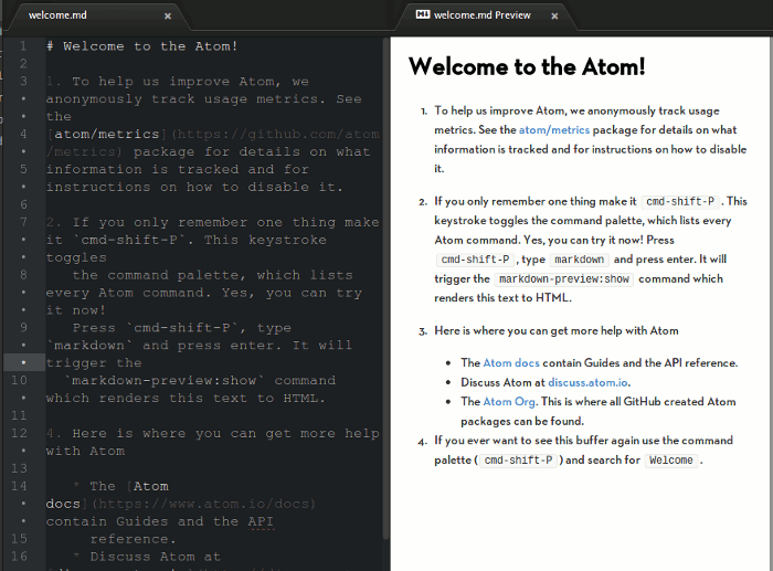 atom-markdown-vista previa