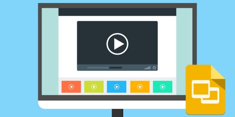 Cómo agregar videos a las diapositivas de Google