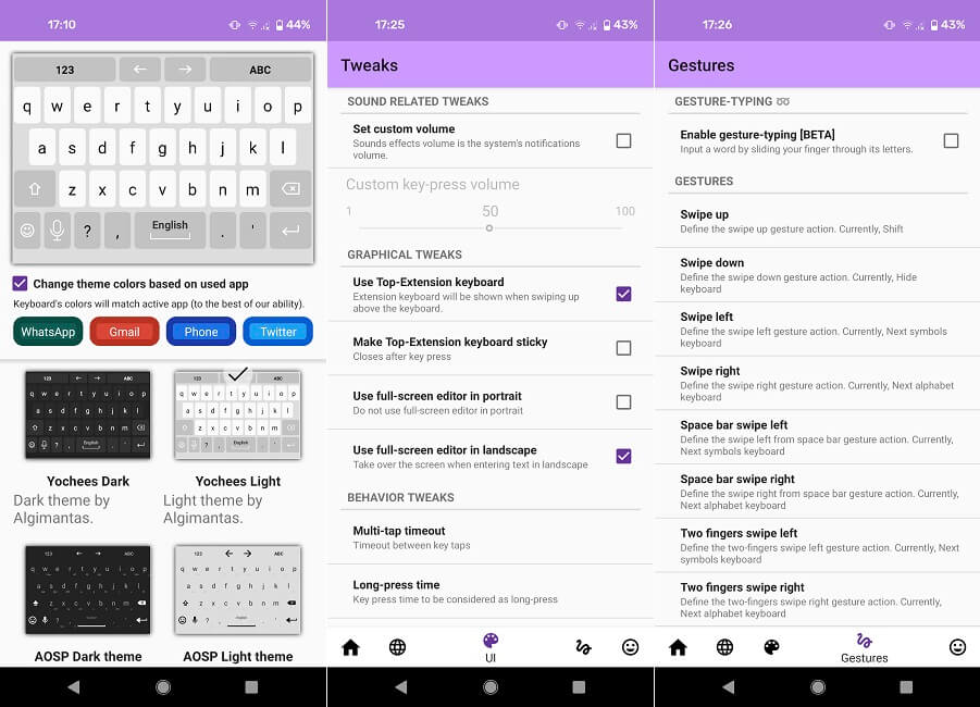 Las mejores alternativas de Gboard Android Anysoftkeyboard