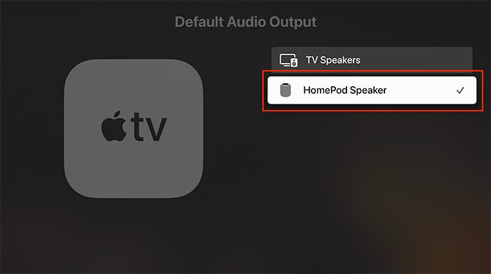 Configurar audio de cine en casa Apple Tv Homepod Paso final