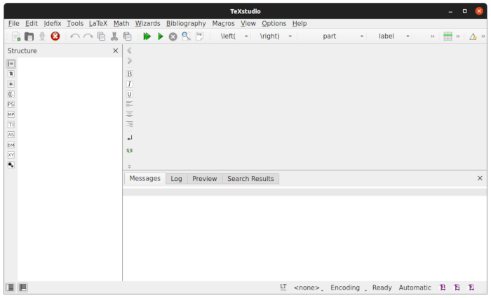 Editores Latex Linux 10 Texstudio