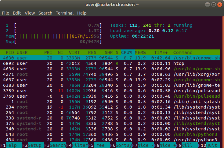 ubuntu-memoria-htop