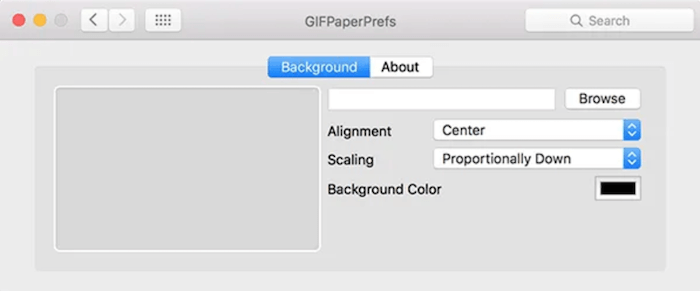 Seleccione el GIF que desea transformar en un fondo de pantalla GIF animado.